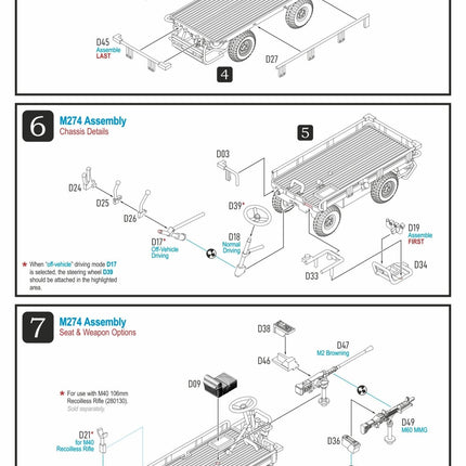 280131 - M274 "Mule" 4x4 Utility Platform Truck