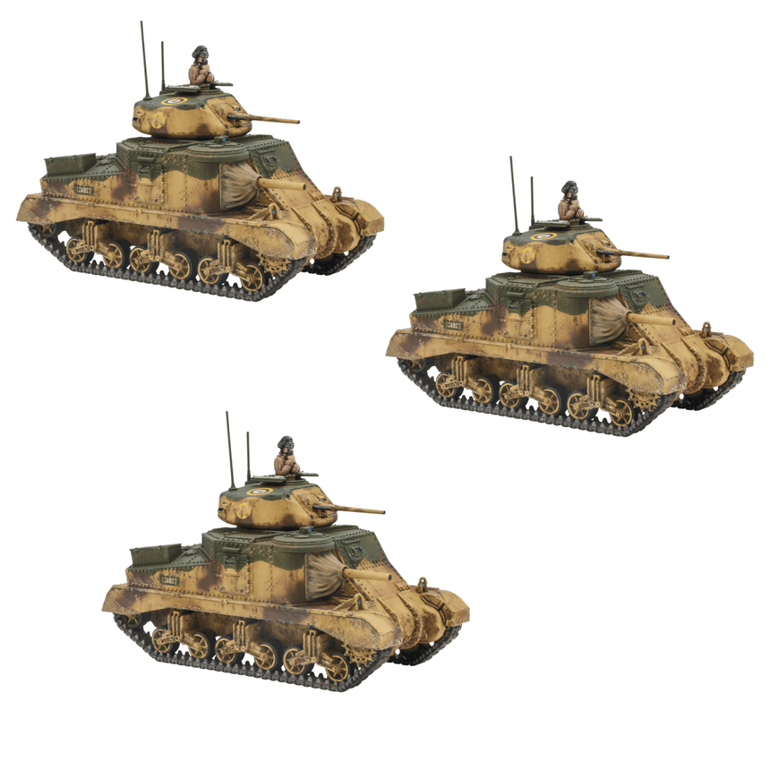 M3 Grant Armoured Platoon - Warlord Games