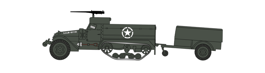 A02318V M3 Half-Track