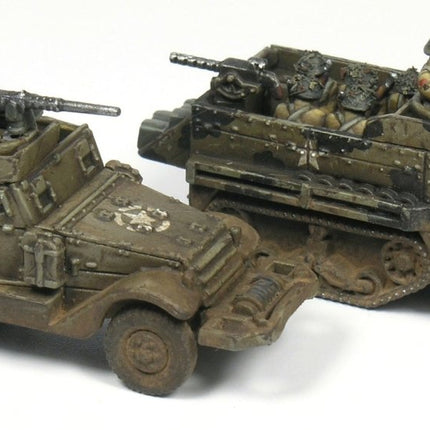 M3 Half-Track (6 Modelle) - 12mm/1:144