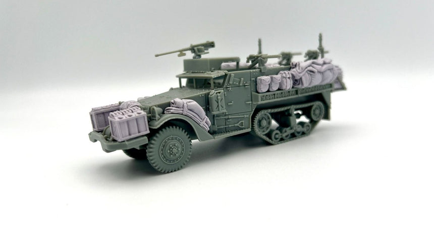 M3 Half Track Stowage Kit - Resin
