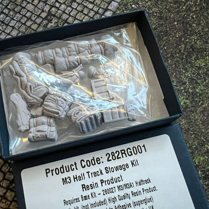 M3 Half Track Stowage Kit - Resin