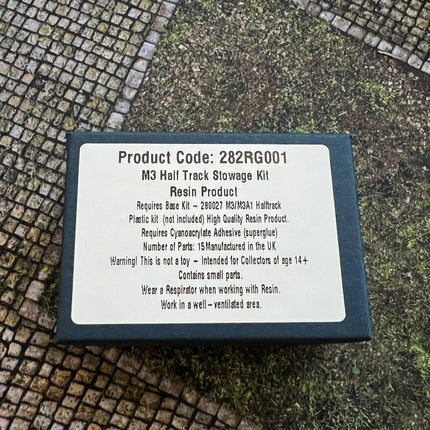 M3 Half Track Stowage Kit - Resin