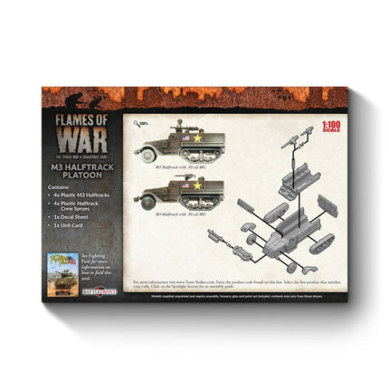 M3 Halftrack Platoon