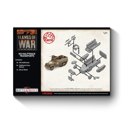 M3 Halftrack Transport Platoon