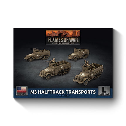 M3 Halftrack Transport Platoon