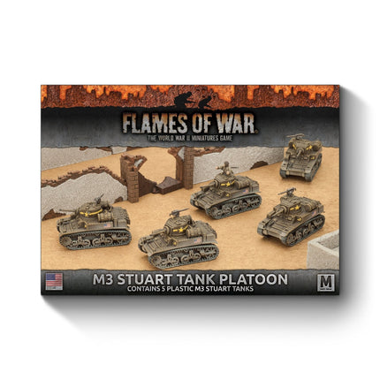 M3 Stuart Light Tank Platoon