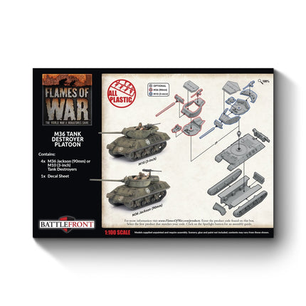 M36 and M10 Tank Destroyer Platoon