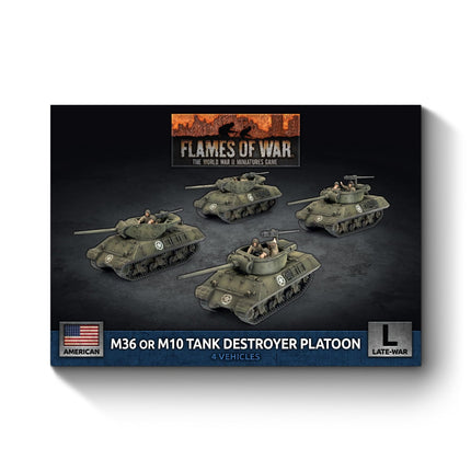 M36 and M10 Tank Destroyer Platoon