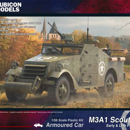 M3A1 Scout Car (Early & Late Production) - Fahrzeuge - Rubicon Models UK Ltd - 280083