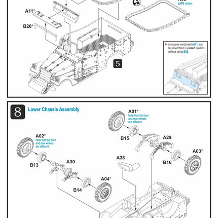 280083 - M3A1 Scout Car (Early & Late production)