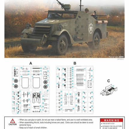 280083 - M3A1 Scout Car (Early & Late production)