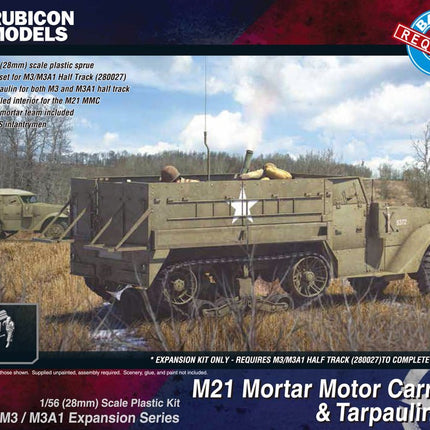 M3/M3A1 Expansion - M21 MMC & Tarpaulin Set - Artillerie - Rubicon Models UK Ltd - 280053