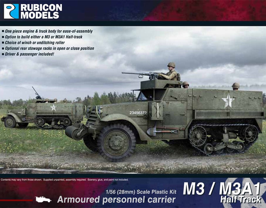 M3/M3A1 Half - Track - Fahrzeuge - Rubicon Models UK Ltd - 280027