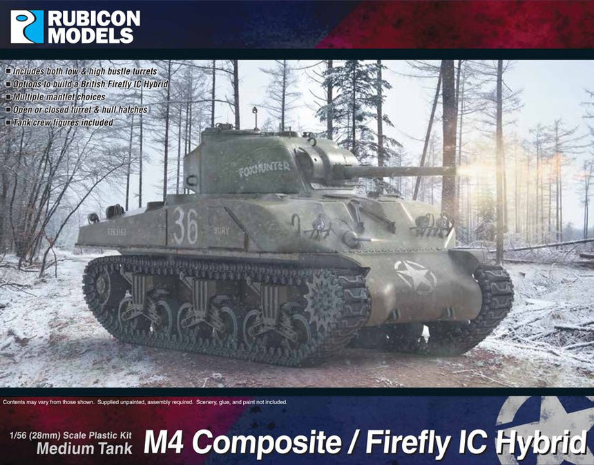 M4 Sherman Composite / Firefly Hybrid - Panzer - Rubicon Models UK Ltd - 280061