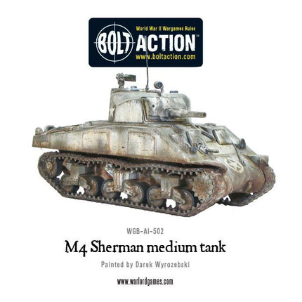 M4 Sherman Medium Tank - Panzer - Warlord Games - 402013006