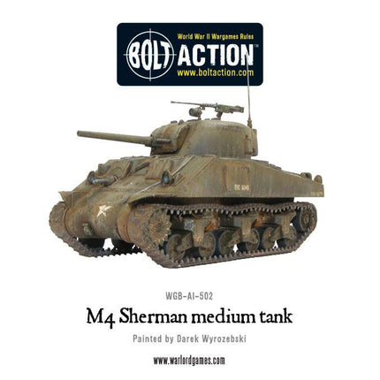 M4 Sherman Medium Tank - Panzer - Warlord Games - 402013006