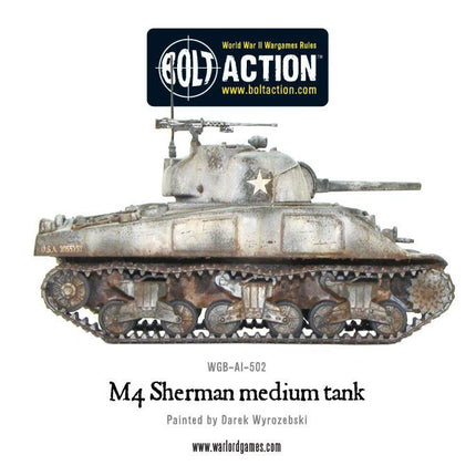 M4 Sherman Medium Tank - Panzer - Warlord Games - 402013006
