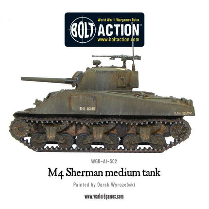 M4 Sherman Medium Tank - Panzer - Warlord Games - 402013006