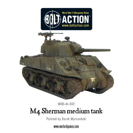 M4 Sherman Medium Tank - Panzer - Warlord Games - 402013006