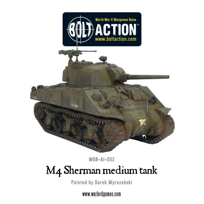 M4 Sherman Medium Tank - Panzer - Warlord Games - 402013006