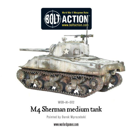 M4 Sherman Medium Tank - Panzer - Warlord Games - 402013006