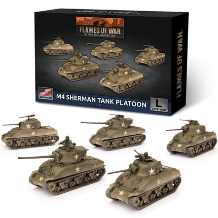 M4 Sherman Tank Platoon