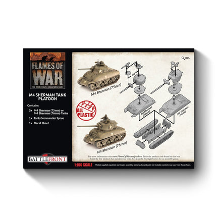 M4 Sherman Tank Platoon