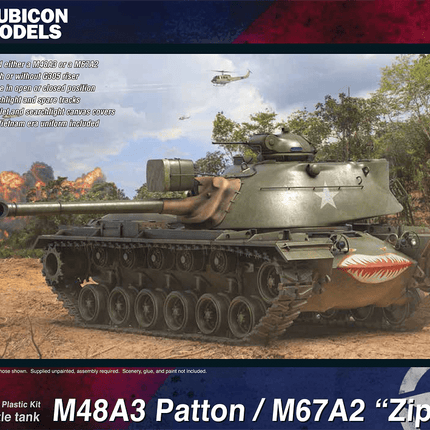 M48A3 Patton / M67A2 Zippo - Panzer - Rubicon Models UK Ltd - 280141