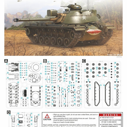 280141 - M48A3 Patton/M67A2 Zippo
