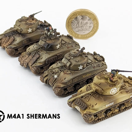 M4A1 Shermans 12mm - Panzer - Victrix - VG12018