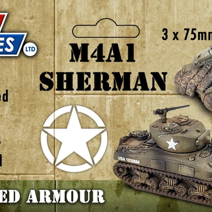 M4A1 Shermans 12mm - Panzer - Victrix - VG12018