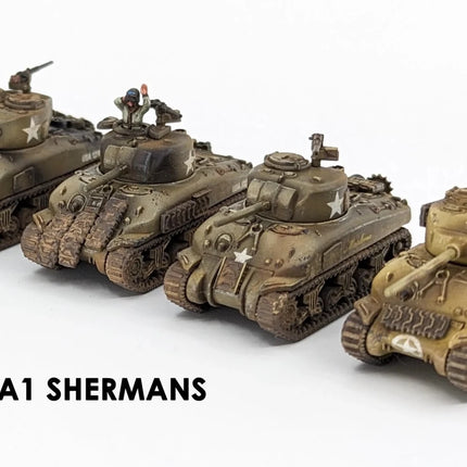 M4A1 Shermans 12mm - Panzer - Victrix - VG12018