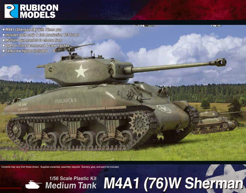 M4A1(76)W Sherman - Large Hatch - Panzer - Rubicon Models UK Ltd - 280087