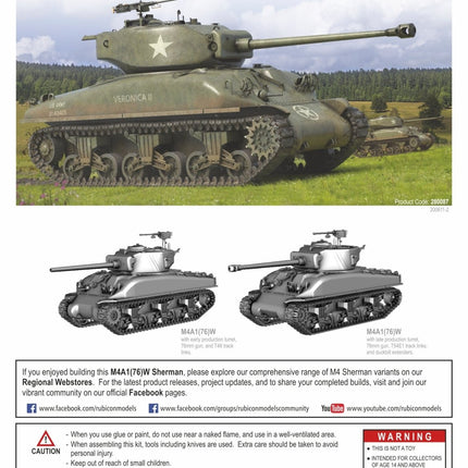 280087 - 	 M4A1(76)W Sherman - LH