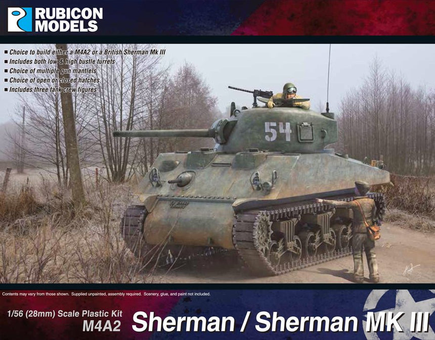 M4A2 Sherman / Sherman III - Panzer - Rubicon Models UK Ltd - 280055