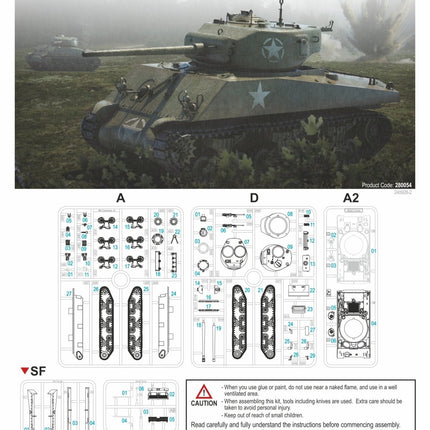 280054 - M4A2(76)W Sherman
