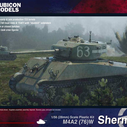 M4A2(76)W Sherman - Panzer - Rubicon Models UK Ltd - 280054