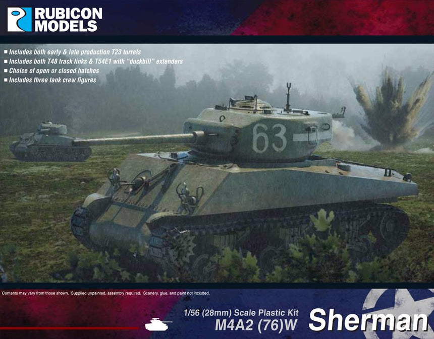 M4A2(76)W Sherman - Panzer - Rubicon Models UK Ltd - 280054