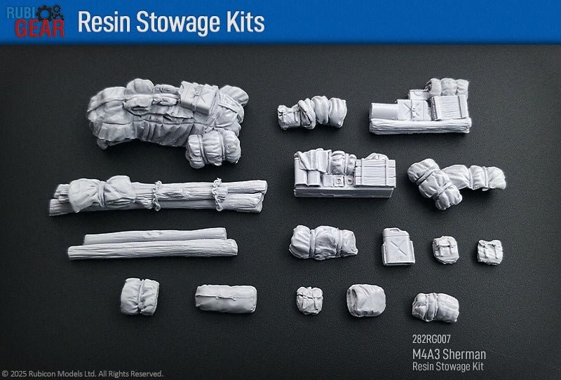 M4A3 Stowage Kit - Resin