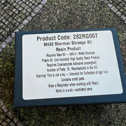 M4A3 Stowage Kit - Resin