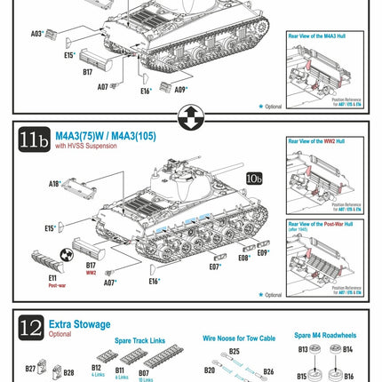 280111 M4A3(75)W / M4A3(105)