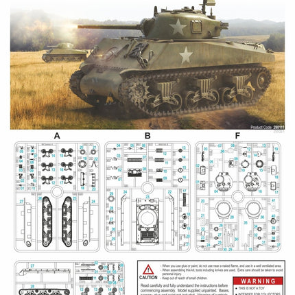 280111 M4A3(75)W / M4A3(105)