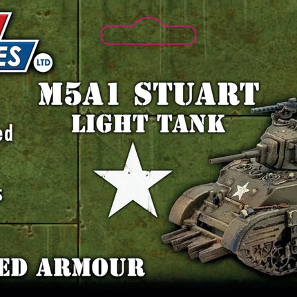 M5 Stuart 12mm - Panzer - Victrix - VG12011