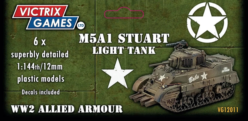 M5 Stuart 12mm - Panzer - Victrix - VG12011