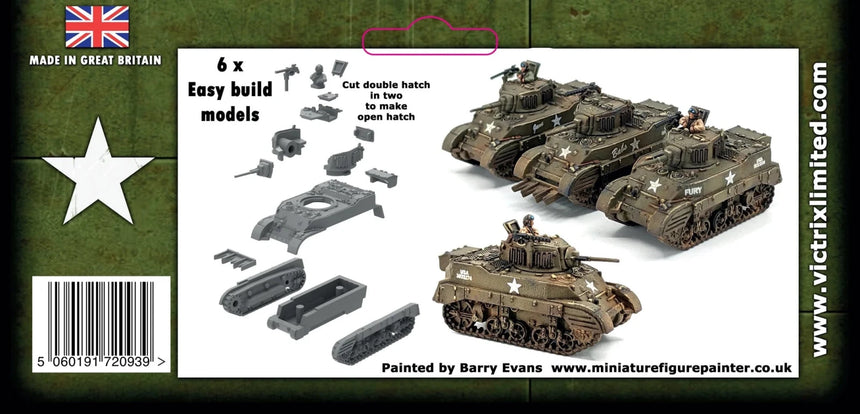 M5 Stuart 12mm - Panzer - Victrix - VG12011