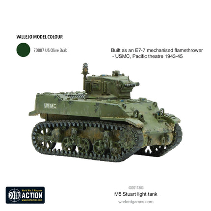 M5 Stuart - Panzer - Warlord Games - 402011303
