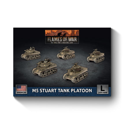 M5 Stuart Light Tank Platoon