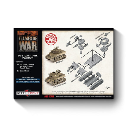 M5 Stuart Light Tank Platoon