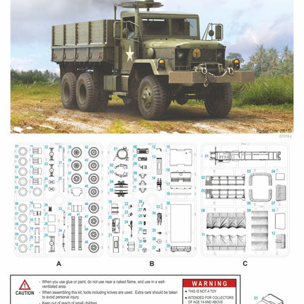 280133 - M54A2 5-ton 6x6 Truck